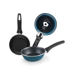 Ibili Mini-poêle Bleue 14 Cm 9 Ibili Mini-poêle Bleue 14 Cm -Magasin De Fournitures De Cuisine À Domicile 103001 2 1 Mini poele bleue 14 cm Ibili