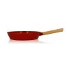 Poêle Ector Induction Aluminium Revêtu Manche En Bois 28 Cm Rouge -Magasin De Fournitures De Cuisine À Domicile 108014 0 2 Poele Ector induction aluminium revetu manche en bois 28 cm rouge Ogo