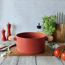 Faitout Ector Induction Aluminium Revêtu 24 Cm Rouge 11 Faitout Ector Induction Aluminium Revêtu 24 Cm Rouge -Magasin De Fournitures De Cuisine À Domicile 108015 4 1 Faitout Ector induction aluminium revetu 24 cm rouge Ogo