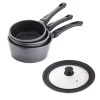 Lot 3 Casseroles Dur Comme La Pierre 16,18 Et 20 Cm Et Couvercle Multi-diamètres -Magasin De Fournitures De Cuisine À Domicile 10956 0 1 Lot 3 casseroles Dur comme la pierre 16 18 et 20 cm et couvercle multi diametres Mathon
