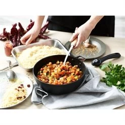De Buyer Sauteuse Bombée 24 Cm Choc Intense Amovible -Magasin De Fournitures De Cuisine À Domicile 112004 2 1 Sauteuse bombee 24 cm Choc Intense amovible De Buyer