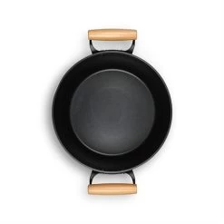 LIVOO Faitout Wood Line Blanc 24 Cm -Magasin De Fournitures De Cuisine À Domicile 116000 1 1 Faitout wood line blanc 24 cm Livoo