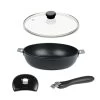 Lot Sauteuse Cookway 24cm Avec Poignée, Anse Et Couvercle -Magasin De Fournitures De Cuisine À Domicile 119029 0 1 Lot sauteuse Cookway 24cm avec poignee anse et couvercle Cristel