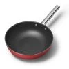 Smeg Wok Aluminium Antiadhésif 30 Cm Rouge Mat 1 Smeg Wok Aluminium Antiadhésif 30 Cm Rouge Mat -Magasin De Fournitures De Cuisine À Domicile 133006 0 6 Wok aluminium antiadhesif 30 cm rouge mat Smeg