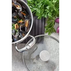 De Buyer Couvercle En Verre 28 Cm -Magasin De Fournitures De Cuisine À Domicile 147004 2 2 Couvercle en verre 28 cm De Buyer