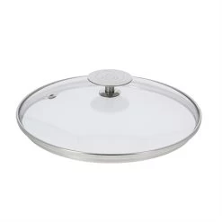 De Buyer Couvercle En Verre Cerclé Inox 14 Cm