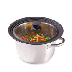 Lot 2 Couvercles En Verre Multi-diamètres De 16 à 28 Cm -Magasin De Fournitures De Cuisine À Domicile 14903 2 3 Lot 2 couvercles en verre multi diametres de 16 a 28 cm Mathon