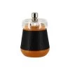 Moulin à Poivre En Bois Effet Cuir Noir 1 Moulin à Poivre En Bois Effet Cuir Noir -Magasin De Fournitures De Cuisine À Domicile 200029 0 1 Moulin a poivre en bois effet cuir noir Ogo