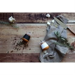 Moulin à Poivre En Bois Effet Cuir Noir -Magasin De Fournitures De Cuisine À Domicile 200029 2 1 Moulin a poivre en bois effet cuir noir Ogo