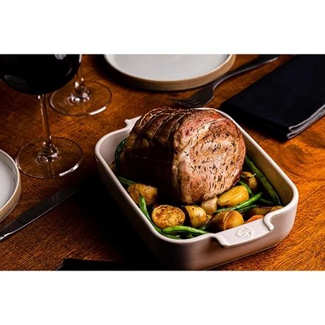 Peugeot Plat Four Rectangulaire Céramique écru 25 Cm 5 Peugeot Plat Four Rectangulaire Céramique écru 25 Cm – Image 3