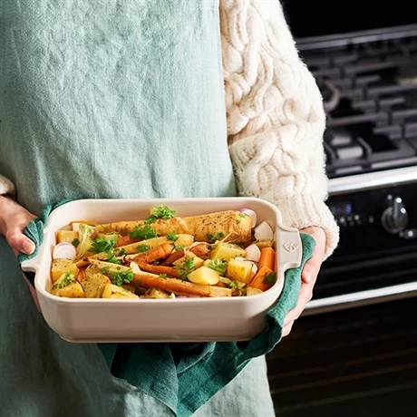 Peugeot Plat Four Rectangulaire Céramique écru 25 Cm 6 Peugeot Plat Four Rectangulaire Céramique écru 25 Cm – Image 4