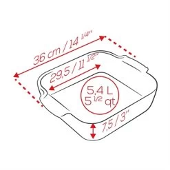 Peugeot Plat Four Carré Céramique Rouge 36 Cm -Magasin De Fournitures De Cuisine À Domicile 201180 1 2 Plat four carre ceramique rouge 36 cm Peugeot