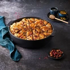 Peugeot Plat Four Rond Céramique Ardoise 34 Cm -Magasin De Fournitures De Cuisine À Domicile 201193 2 2 Plat four rond ceramique ardoise 34 cm Peugeot