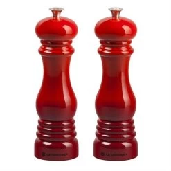 Le Creuset Lot De 2 Moulins à Sel Et à Poivre Cerise