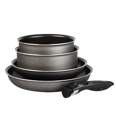 Set 2 Poêles Et 2 Casseroles Anti-adhésives Délice Et Manche Amovible 3 Set 2 Poêles Et 2 Casseroles Anti-adhésives Délice Et Manche Amovible