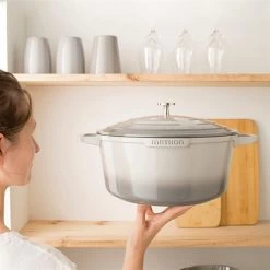 Cocotte Légère Ronde En Fonte D’aluminium 28 Cm 6,7 L Rouge 7 Cocotte Légère Ronde En Fonte D’aluminium 28 Cm 6,7 L Rouge -Magasin De Fournitures De Cuisine À Domicile 203007 2 3 Cocotte legere ronde en fonte d aluminium 28 cm 6 7 L rouge Mathon