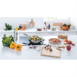 Lot Wok Tout Inox Et Couvercle Verre 30 Cm Excell'Inox -Magasin De Fournitures De Cuisine À Domicile 209005 1 1 Lot wok tout inox et couvercle verre 30 cm Excell Inox Mathon