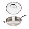 Lot Poêle Tout Inox Et Couvercle Verre 32 Cm Excell'Inox 1 Lot Poêle Tout Inox Et Couvercle Verre 32 Cm Excell'Inox -Magasin De Fournitures De Cuisine À Domicile 209007 0 1 Lot poele tout inox et couvercle verre 32 cm Excell Inox Mathon