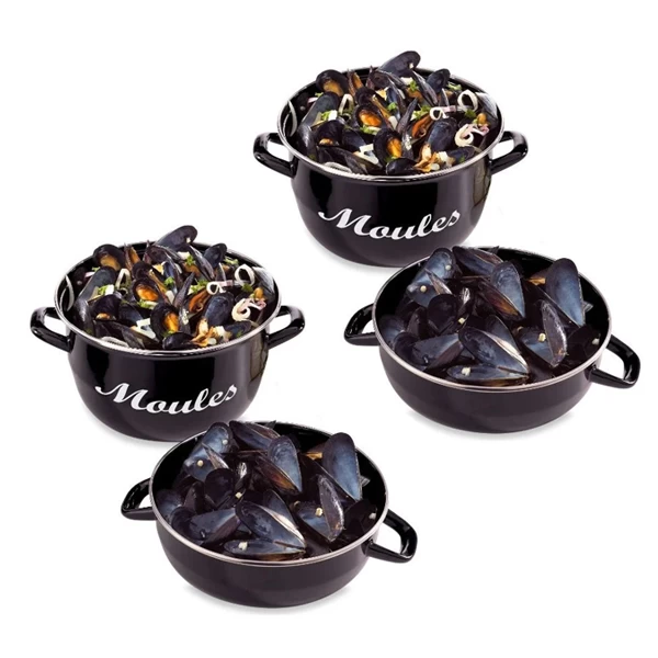Lot De 2 Marmites à Moules 24 Cm 3 Lot De 2 Marmites à Moules 24 Cm