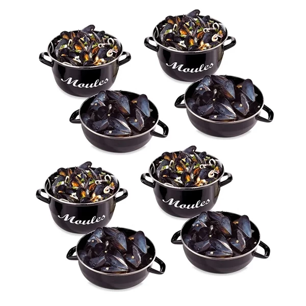 Lot De 4 Marmites à Moules 24 Cm 3 Lot De 4 Marmites à Moules 24 Cm