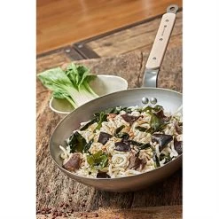 De Buyer Wok Minéral B Bois 28 Cm -Magasin De Fournitures De Cuisine À Domicile 211020 1 2 Wok Mineral B Bois 28 cm De Buyer