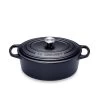 Le Creuset Cocotte Fonte Ovale 29 Cm Noir -Magasin De Fournitures De Cuisine À Domicile 213200 0 2 Cocotte fonte ovale 29 cm noir Le Creuset