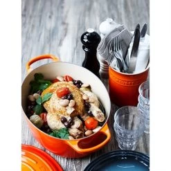 Le Creuset Cocotte Fonte Ovale Volcanique 31 Cm 8 Le Creuset Cocotte Fonte Ovale Volcanique 31 Cm -Magasin De Fournitures De Cuisine À Domicile 213207 2 3 Cocotte fonte ovale volcanique 31 cm Le Creuset