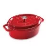 Cocotte En Fonte Ovale 33 Cm 6 L Rouge -Magasin De Fournitures De Cuisine À Domicile 213222 0 9 Cocotte en fonte ovale 33 cm 6 L rouge Mathon