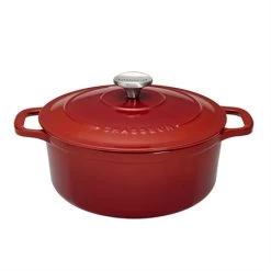 Cocotte Sublime Fonte Rond 26 Cm Rubis