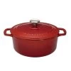 Cocotte Sublime Fonte Rond 6,1 L 28 Cm Rubis -Magasin De Fournitures De Cuisine À Domicile 213237 0 3 Cocotte Sublime fonte rond 6 1 L 28 cm rubis Chasseur