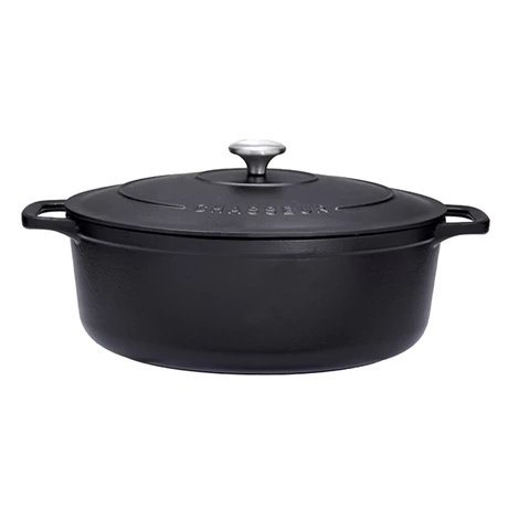 Cocotte Sublime Fonte Ovale 6 L 31 Cm Noir 3 Cocotte Sublime Fonte Ovale 6 L 31 Cm Noir