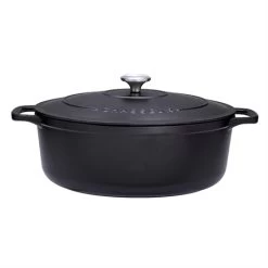 Cocotte Sublime Fonte Ovale 8,5 L 35 Cm Noir