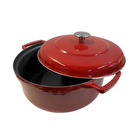 Invicta Cocotte Bistrot Rouge 28 Cm 3 Invicta Cocotte Bistrot Rouge 28 Cm