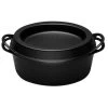 Le Creuset Cocotte Fonte Ovale Doufeu 32 Cm 7,2 L Noir Mat -Magasin De Fournitures De Cuisine À Domicile 21384 0 1 Cocotte fonte ovale Doufeu 32 cm 7 2 L noir mat Le Creuset