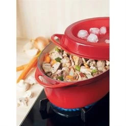 Le Creuset Cocotte Fonte Ovale Doufeu 32 Cm 7,2 L Cerise -Magasin De Fournitures De Cuisine À Domicile 21385 2 3 Cocotte fonte ovale Doufeu 32 cm 7 2 L cerise Le Creuset