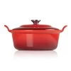 Le Creuset Cocotte Fonte Rond Plume 28 Cm 3,9 L Rouge -Magasin De Fournitures De Cuisine À Domicile 21605 0 2 Cocotte fonte rond Plume 28 cm 3 9 L rouge Le Creuset