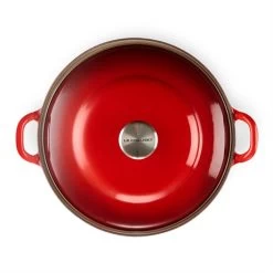 Le Creuset Cocotte Fonte Rond Plume 28 Cm 3,9 L Rouge -Magasin De Fournitures De Cuisine À Domicile 21605 3 2 Cocotte fonte rond Plume 28 cm 3 9 L rouge Le Creuset