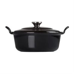 Le Creuset Cocotte Fonte Ronde Plume 24 Cm 2,4 L Noir