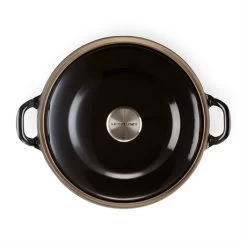 Le Creuset Cocotte Fonte Ronde Plume 24 Cm 2,4 L Noir -Magasin De Fournitures De Cuisine À Domicile 21607 2 1 Cocotte fonte ronde Plume 24 cm 2 4 L noir Le Creuset