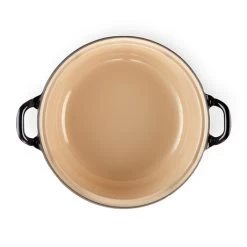 Le Creuset Cocotte Fonte Ronde Plume 24 Cm 2,4 L Noir -Magasin De Fournitures De Cuisine À Domicile 21607 4 1 Cocotte fonte ronde Plume 24 cm 2 4 L noir Le Creuset