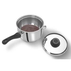 Casserole Bain Marie Avec Couvercle -Magasin De Fournitures De Cuisine À Domicile 23404 1 5 Casserole bain marie avec couvercle Artame