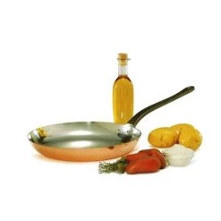 Poêle à Frire En Cuivre Massif 28 Cm 7 Poêle à Frire En Cuivre Massif 28 Cm -Magasin De Fournitures De Cuisine À Domicile 26117 1 2 Poele a frire en cuivre massif 28 cm Baumalu