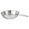 Wok Inox 30 Cm Castel'pro -Magasin De Fournitures De Cuisine À Domicile 271070 0 1 Wok inox 30 cm Castel pro Cristel