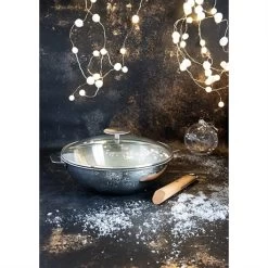 Wok Inox Casteline 28 Cm 8 Wok Inox Casteline 28 Cm -Magasin De Fournitures De Cuisine À Domicile 272019 2 3 Wok inox Casteline 28 cm Cristel