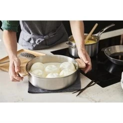 De Buyer Sauteuse Droite Inox Alchimy Loqy 28 Cm -Magasin De Fournitures De Cuisine À Domicile 272045 3 1 Sauteuse droite inox Alchimy Loqy 28 cm De Buyer