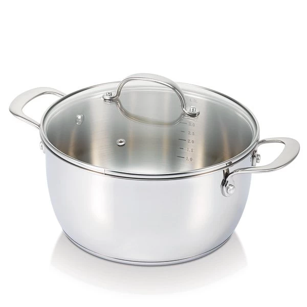 BEKA Faitout Inox Avec Couvercle Belvia 24 Cm 5 L 3 BEKA Faitout Inox Avec Couvercle Belvia 24 Cm 5 L