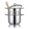 Cuiseur à Pâtes En Inox 18 10 Avec Couvercle En Verre 22 Cm 5 L -Magasin De Fournitures De Cuisine À Domicile 273066 0 1 Cuiseur a pates en inox 18 10 avec couvercle en verre 22 cm 5 L Inoxriv
