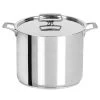 Marmite Tout Inox Et Couvercle Castel'Pro 24 Cm -Magasin De Fournitures De Cuisine À Domicile 273082 0 2 Marmite tout inox et couvercle Castel Pro 24 cm Cristel