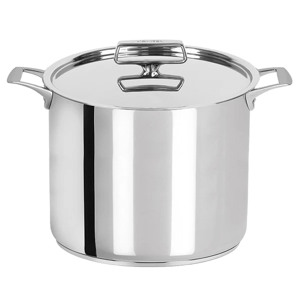 Marmite Tout Inox Et Couvercle Castel'Pro 24 Cm 3 Marmite Tout Inox Et Couvercle Castel'Pro 24 Cm