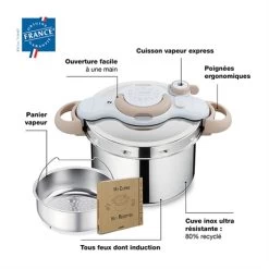Cocotte-minute® Clipsominut Eco Respect 7,5 L Natural 7 Cocotte-minute® Clipsominut Eco Respect 7,5 L Natural -Magasin De Fournitures De Cuisine À Domicile 273091 2 1 Cocotte minute clipsominut eco respect 7 5 L natural Seb